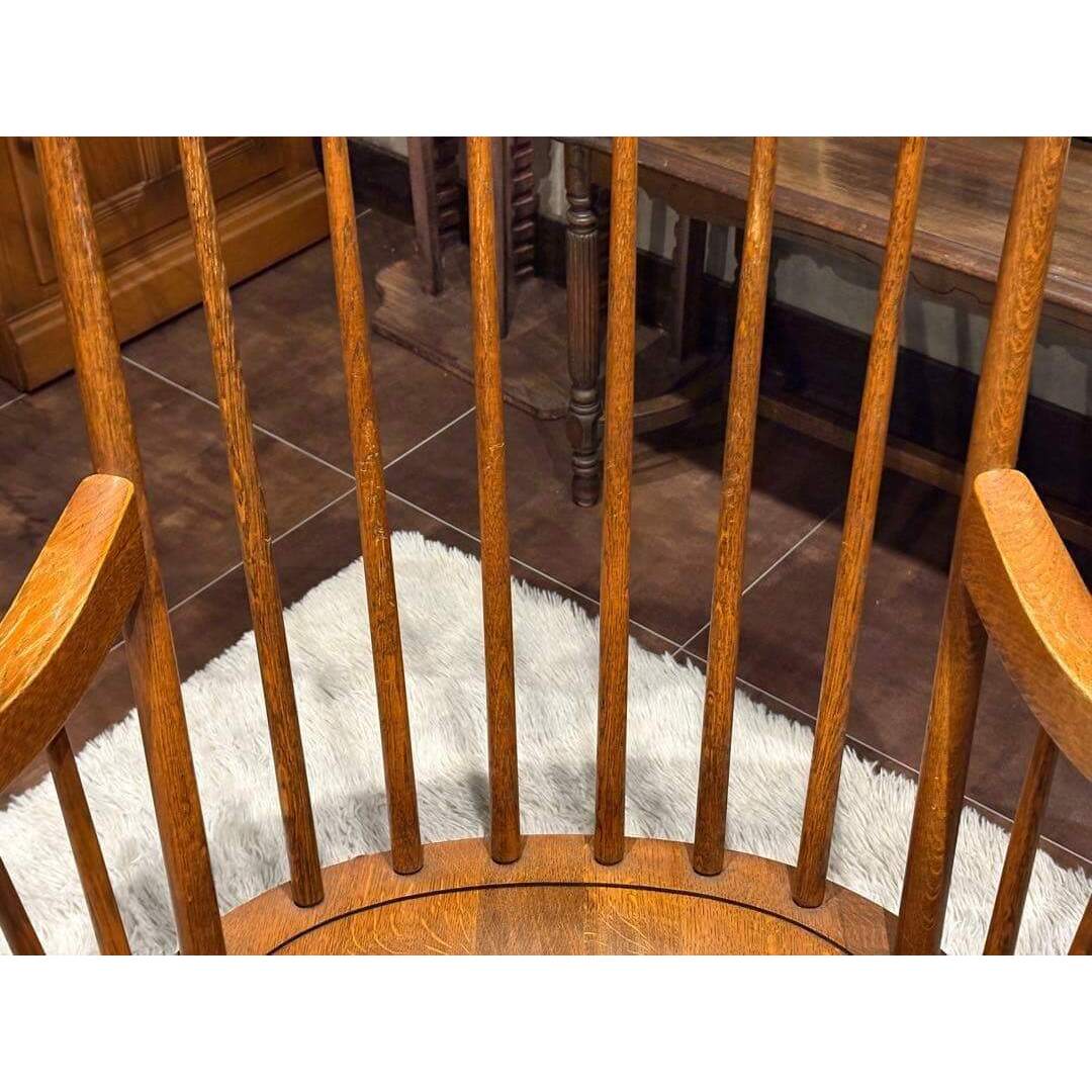 飛騨産業 キツツキ ロッキングチェア ダイニング アンティーク