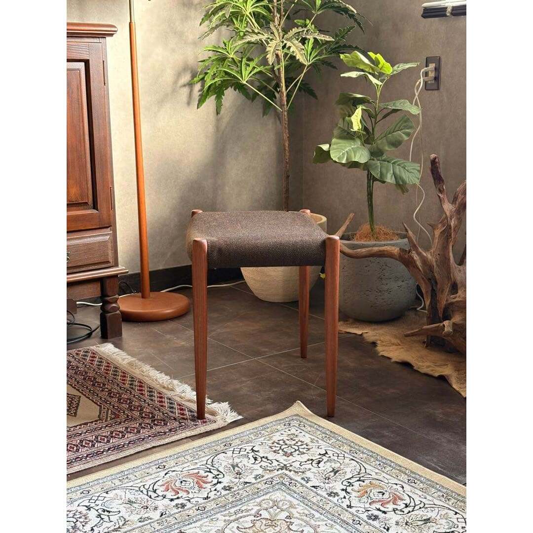 J.L.モラー J.L. Moller スツール チーク材 ビンテージ nZの通販 by