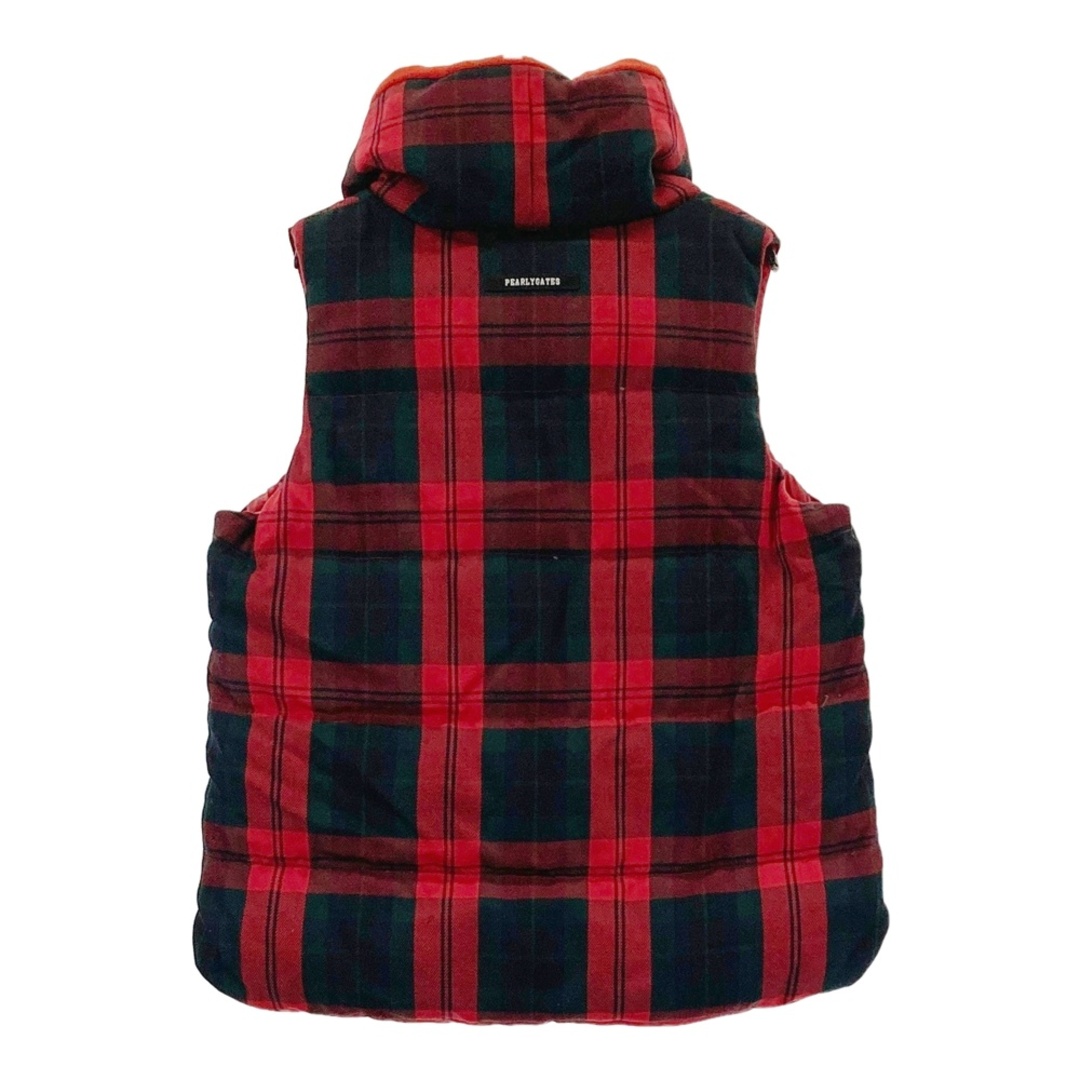 サイズ：1 PEARLY GATES パーリーゲイツ ダウンベスト チェック柄