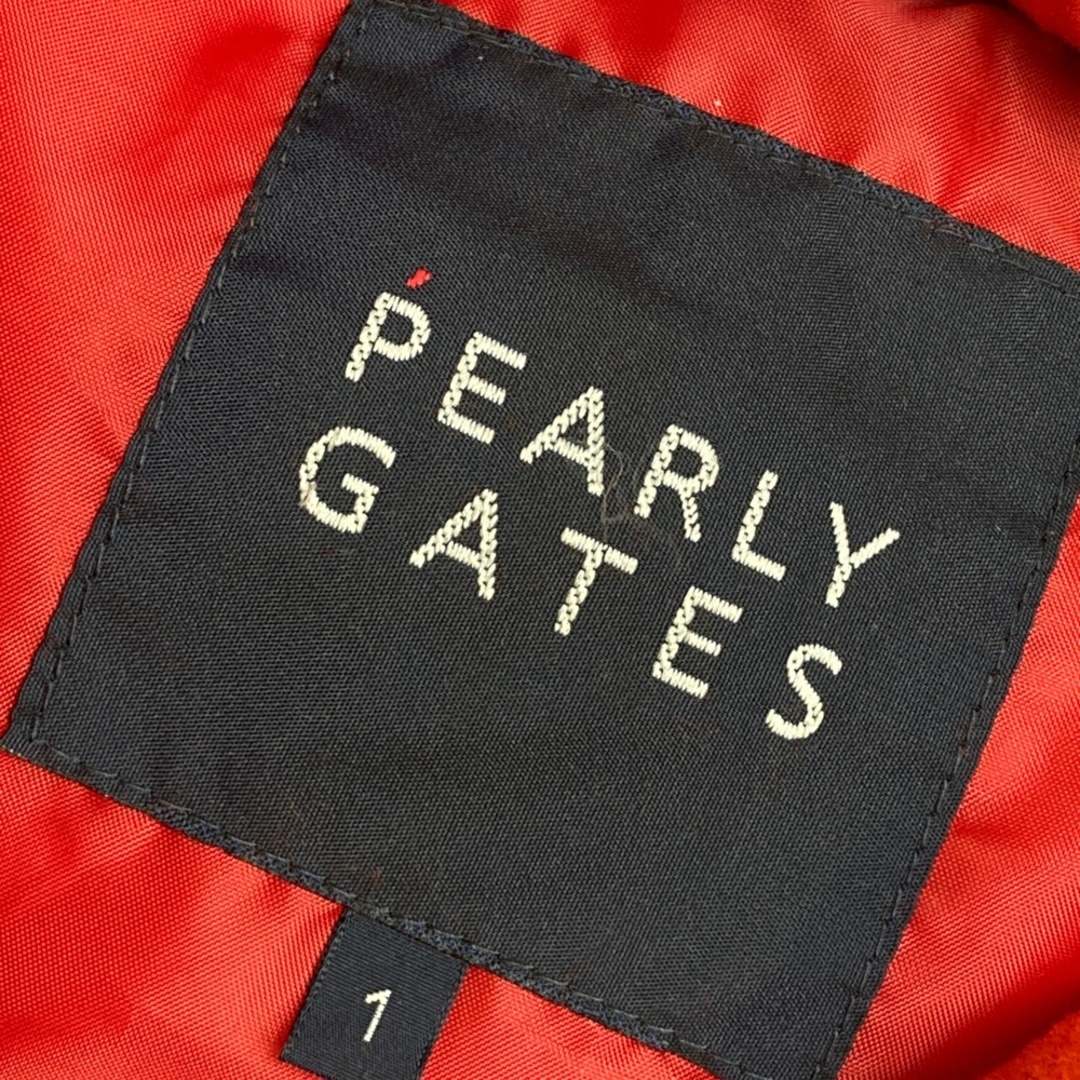 サイズ：1 PEARLY GATES パーリーゲイツ ダウンベスト チェック柄