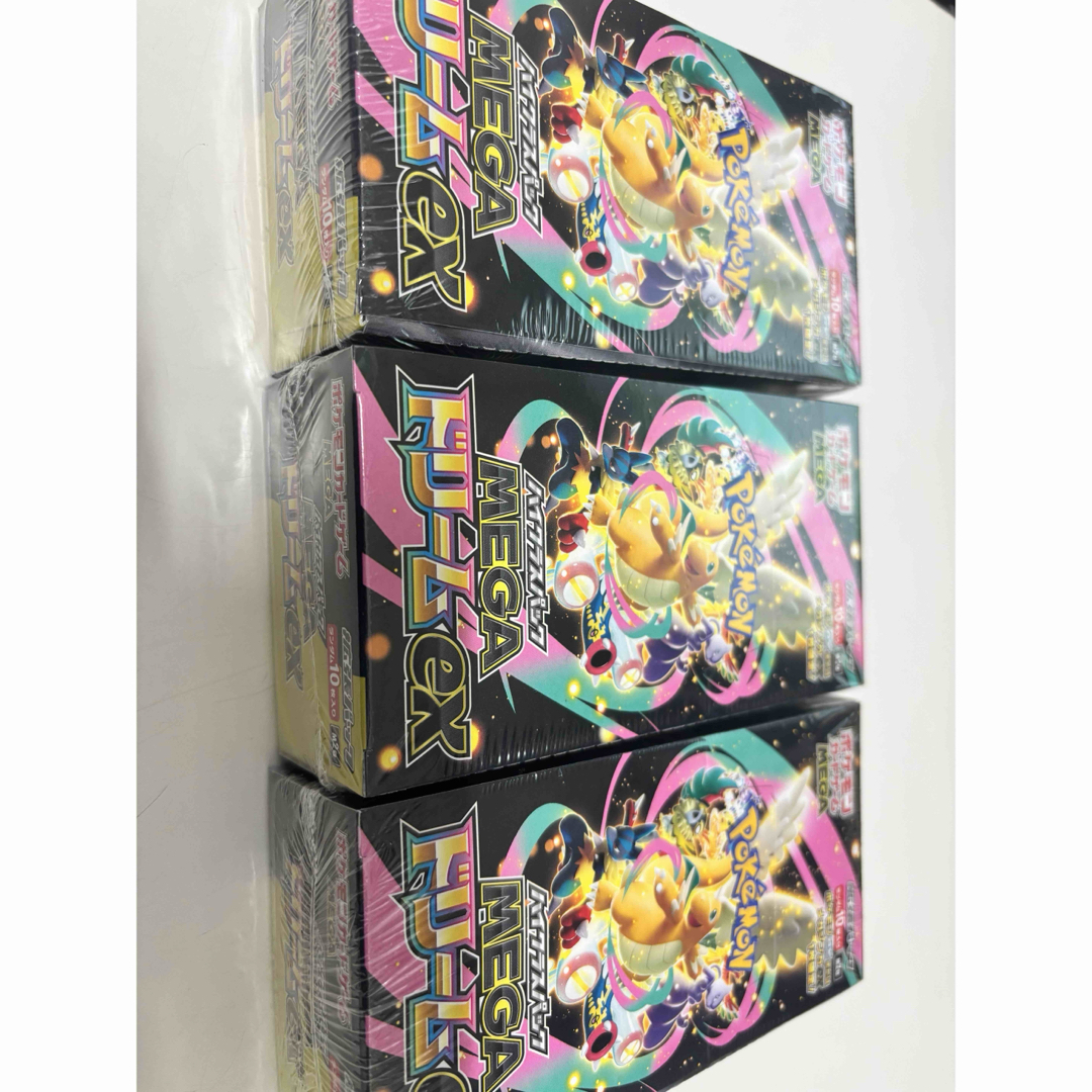 新品未開封】【シュリンク付】ポケモンカード MEGAメガドリームex 3BOX