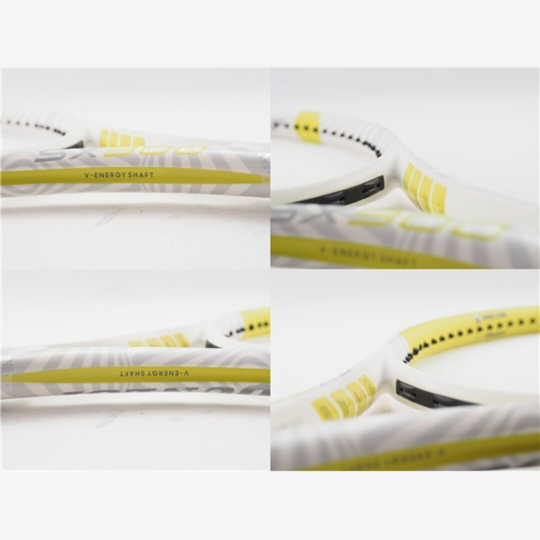 中古 テニスラケット ダンロップ エスエックス 300 ホワイト 2023年