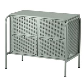 IKEA - IKEA ヒュッリス スチールラック 2点セットの通販 by palrando