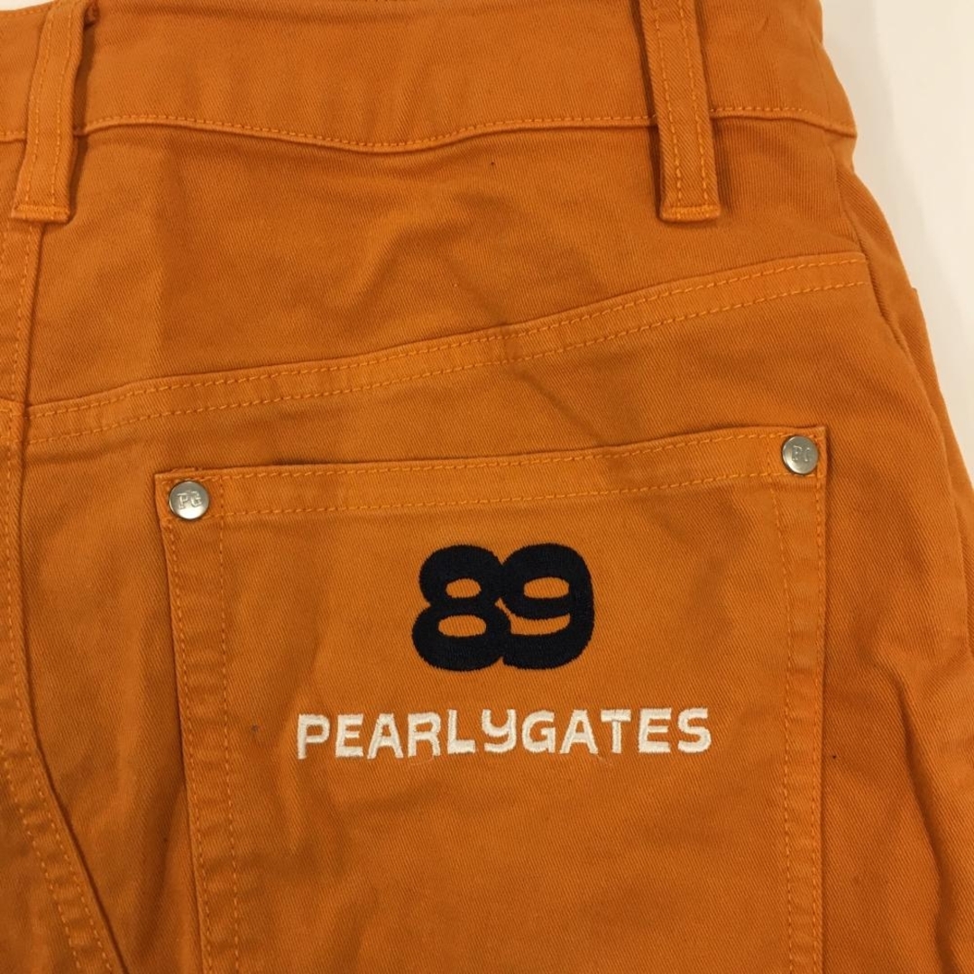 PEARLY GATES - パーリーゲイツ スカート オレンジ さくらんぼ刺しゅう