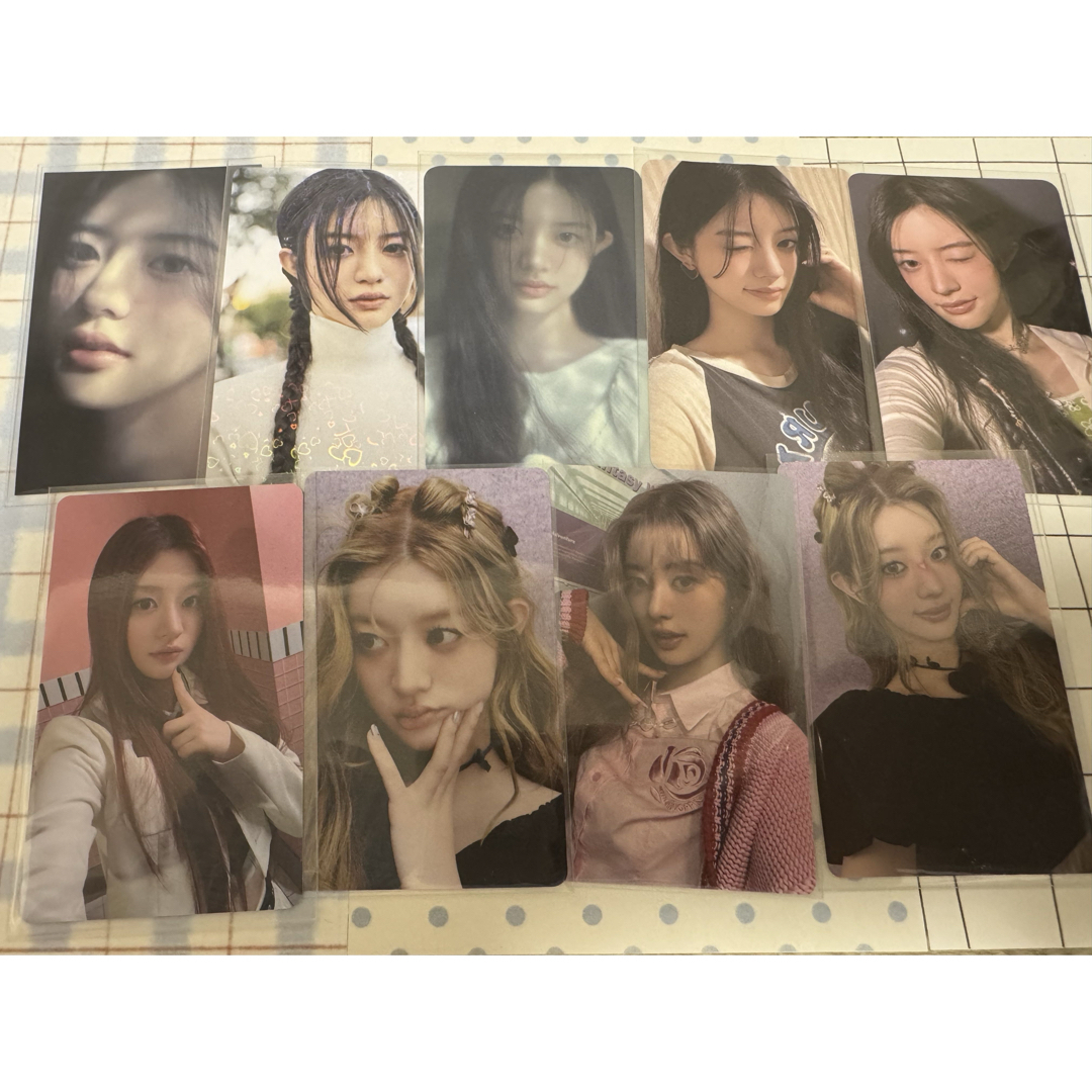 ILLIT ミンジュ トレカ9枚セットの通販 by なしちゃん's shop｜ラクマ