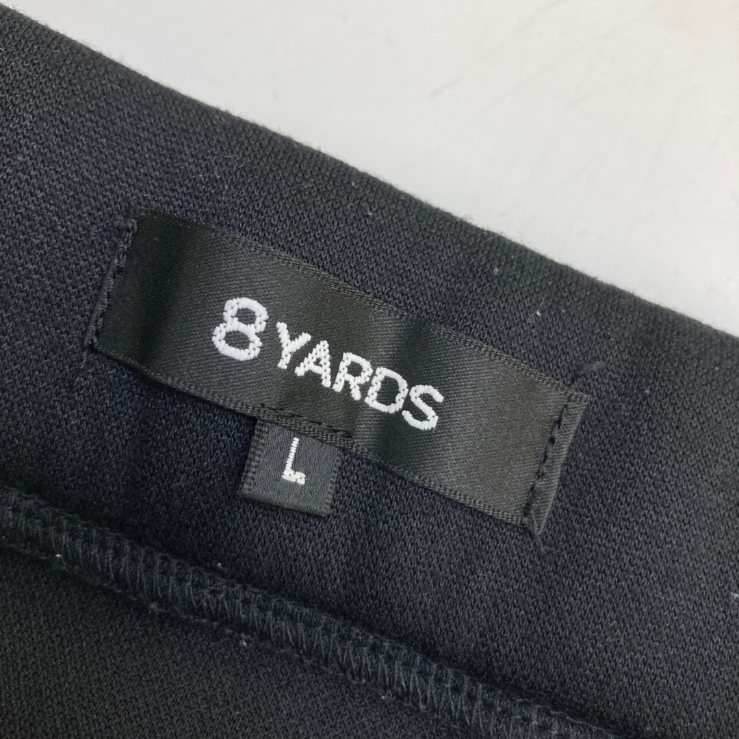 サイズ：L 8YARDS ハチヤーズ フロントジップ スウェットスカート