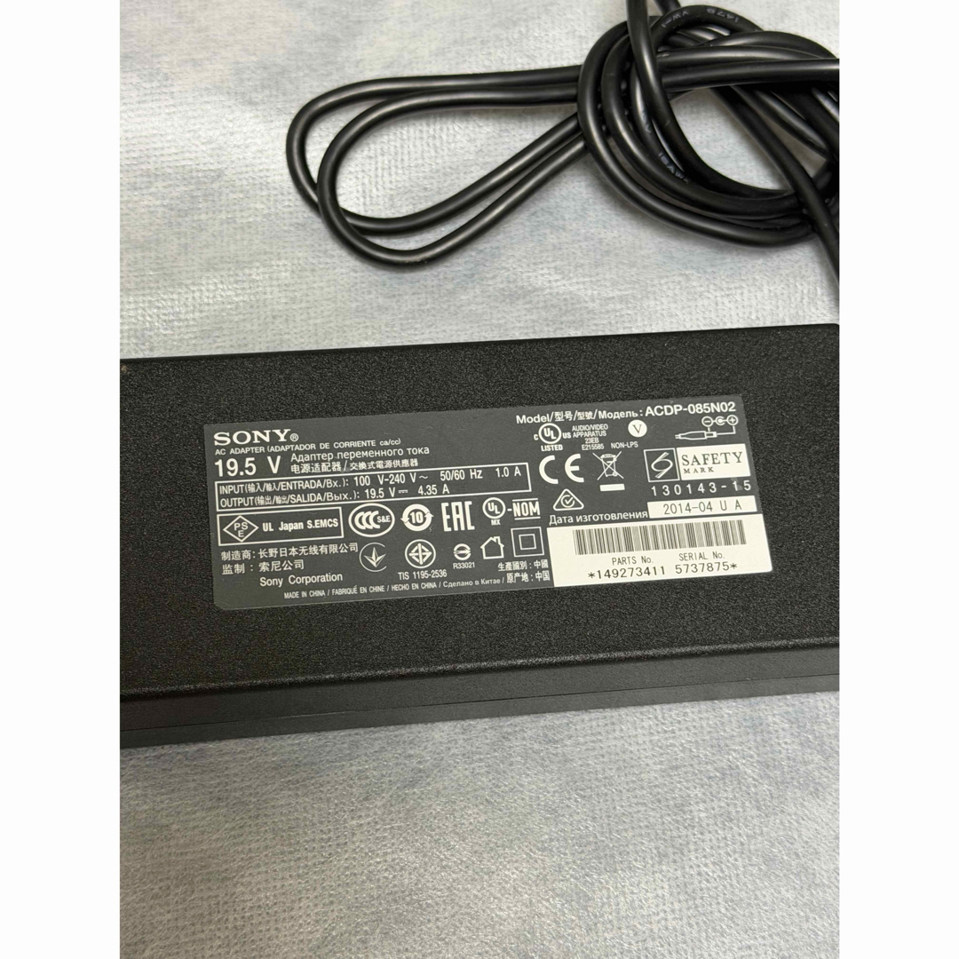 SONY - SONYテレビリモコン、ACアダプターの通販 by gimo亭｜ソニー