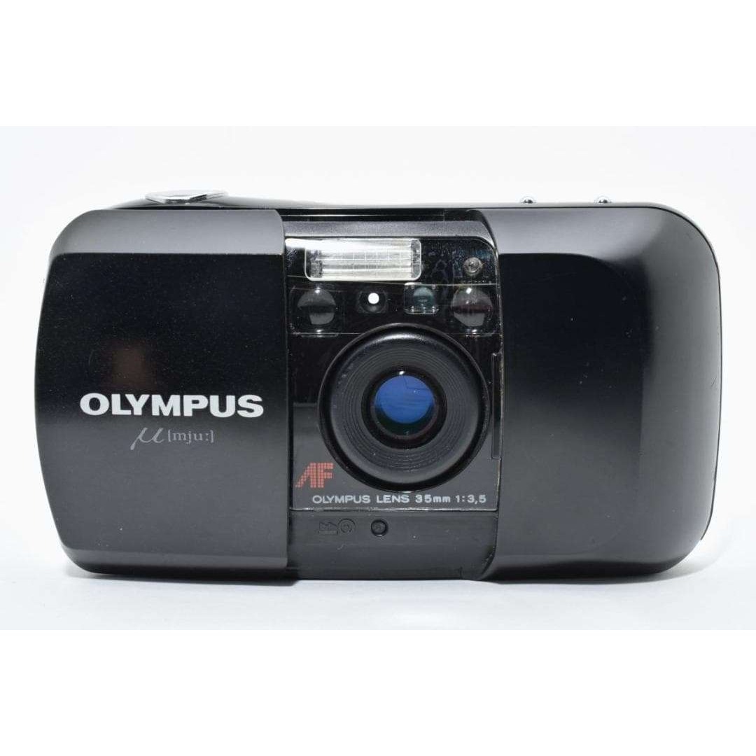 OLYMPUS オリンパス μ mju 初代 コンパクト フィルムカメラの通販 by