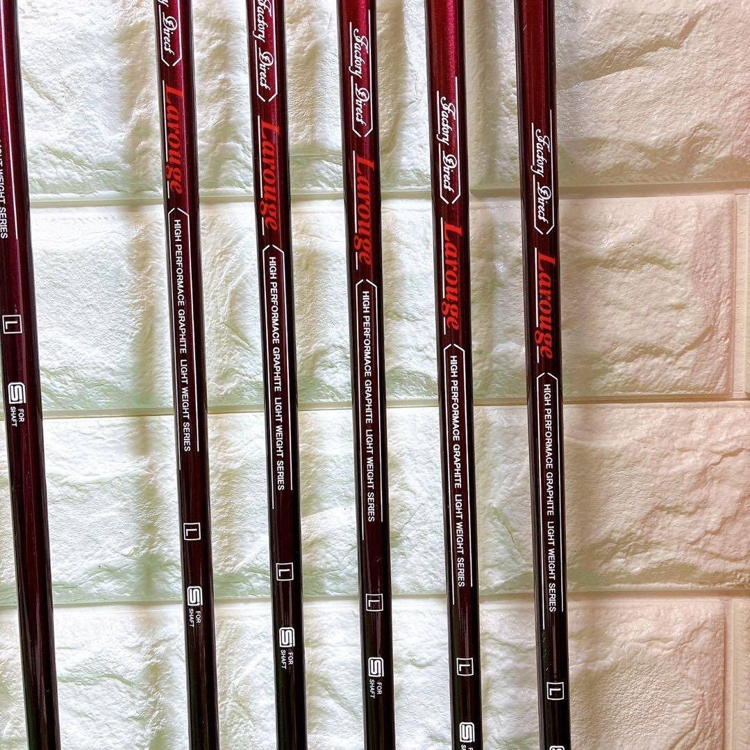 希少品】レフティ レディース Larougeゴルフクラブ 8本 フレックスLの