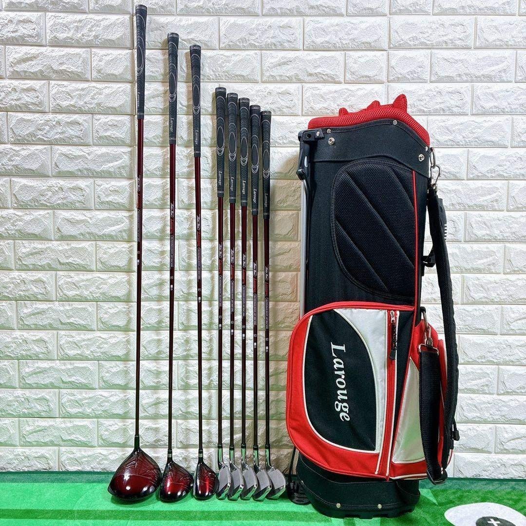 希少品】レフティ レディース Larougeゴルフクラブ 8本 フレックスLの