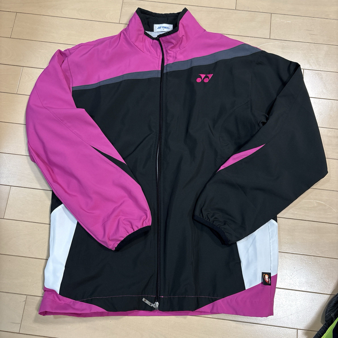 YONEX - YONEXヨネックス ウォームアップジャケット Mサイズ ピンク