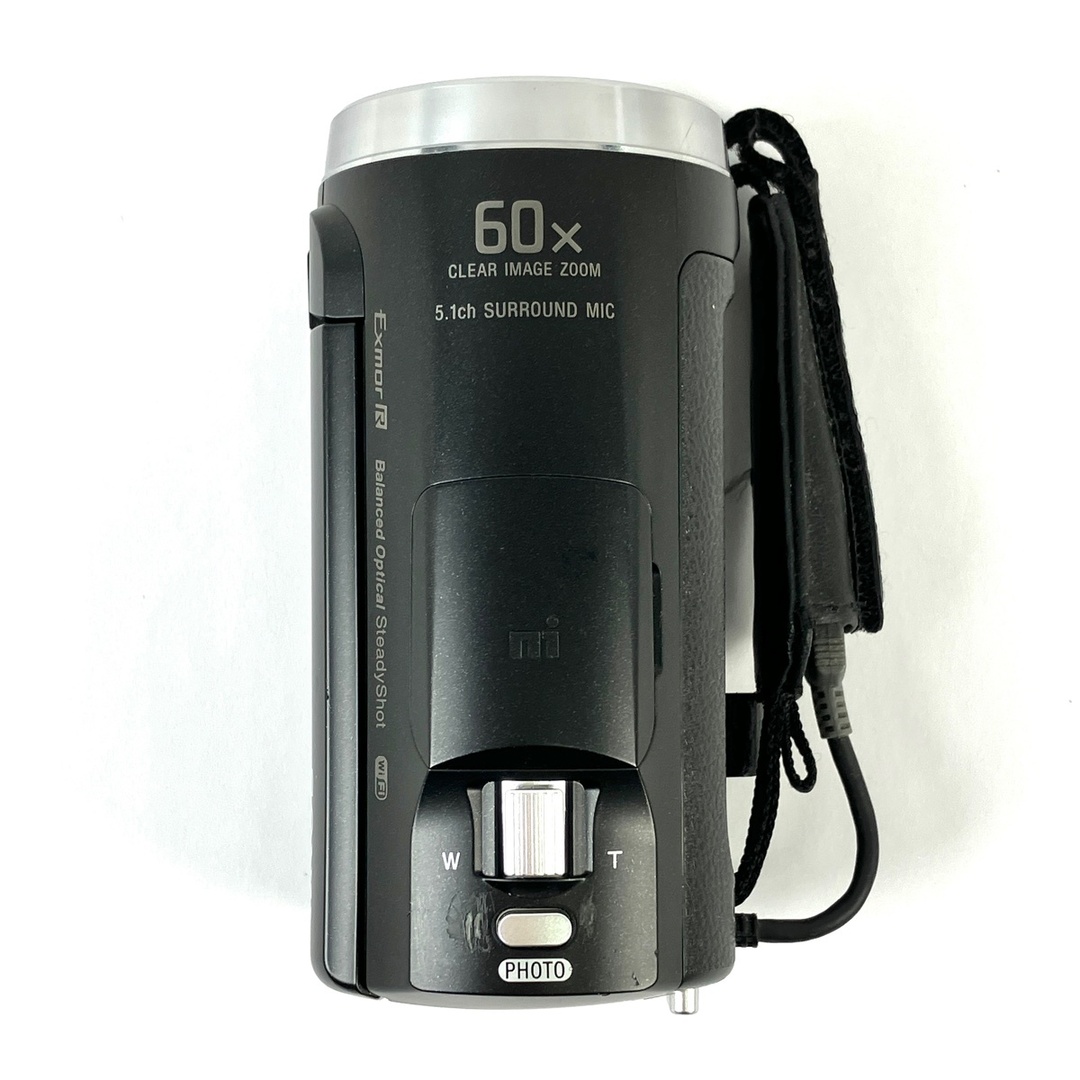 ソニー デジタルHDビデオカメラレコーダー HDR-CX675 ブラック 中古の