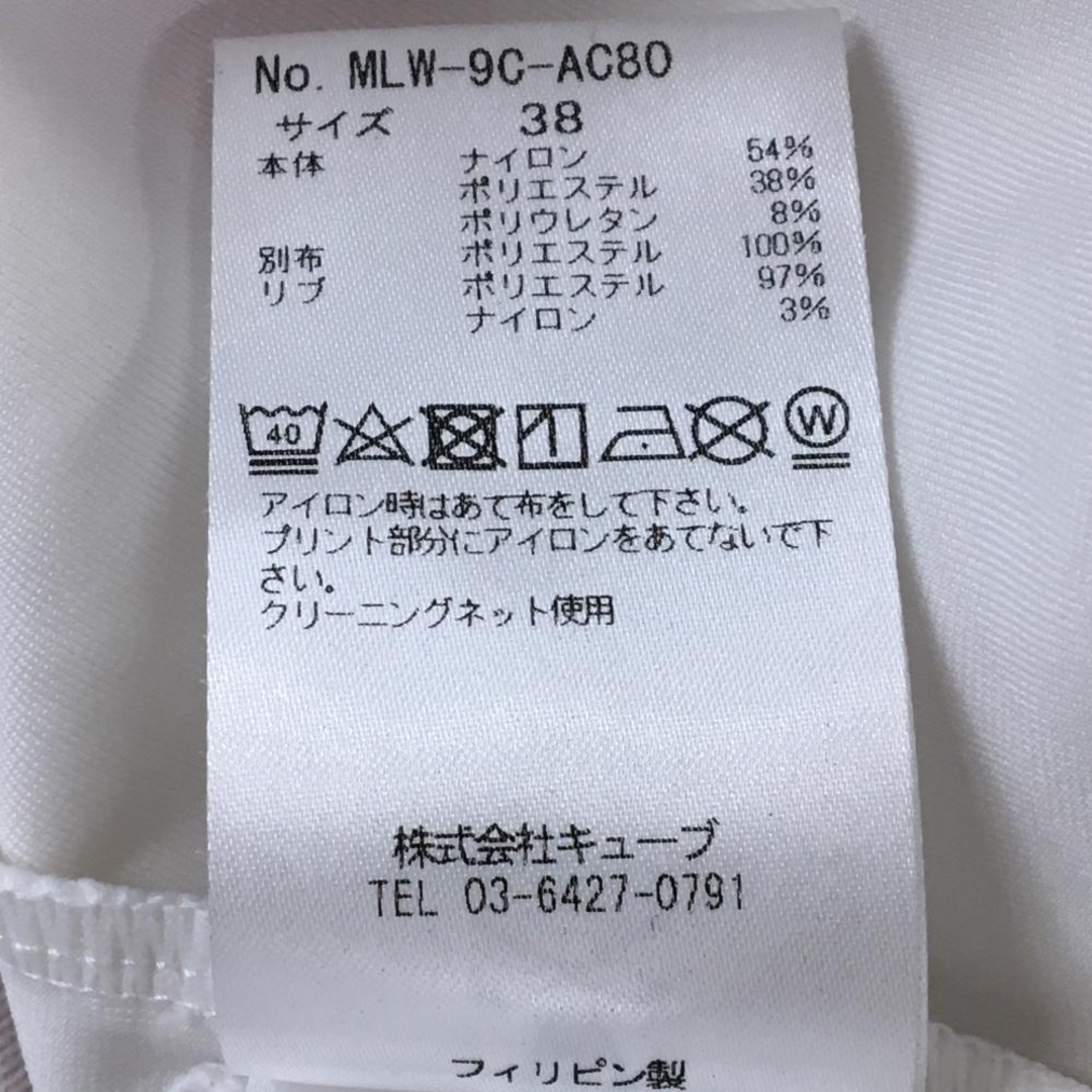 MARK&LONA - 【美品】マークアンドロナ ジャケットブルゾン 白×ピンク