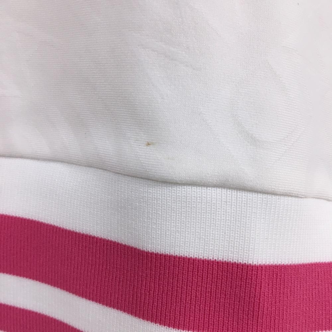 MARK&LONA - 【美品】マークアンドロナ ジャケットブルゾン 白×ピンク