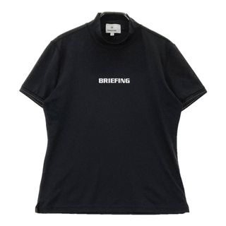 サイズ：M BRIEFING GOLF ブリーフィング 半袖モックネックTシャツ