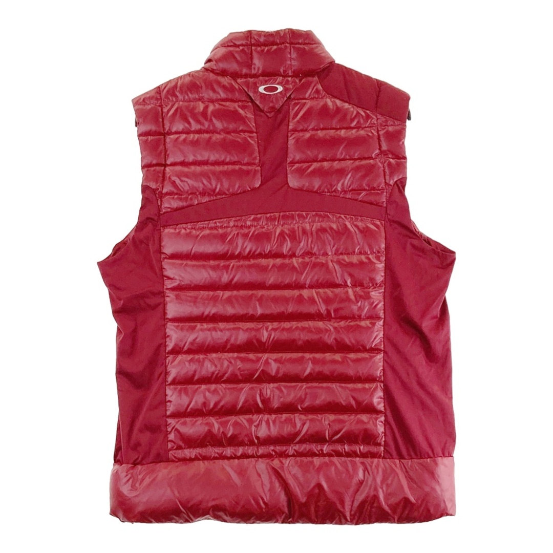 サイズ：XL OAKLEY オークリー ダウンベスト スカル レッド系