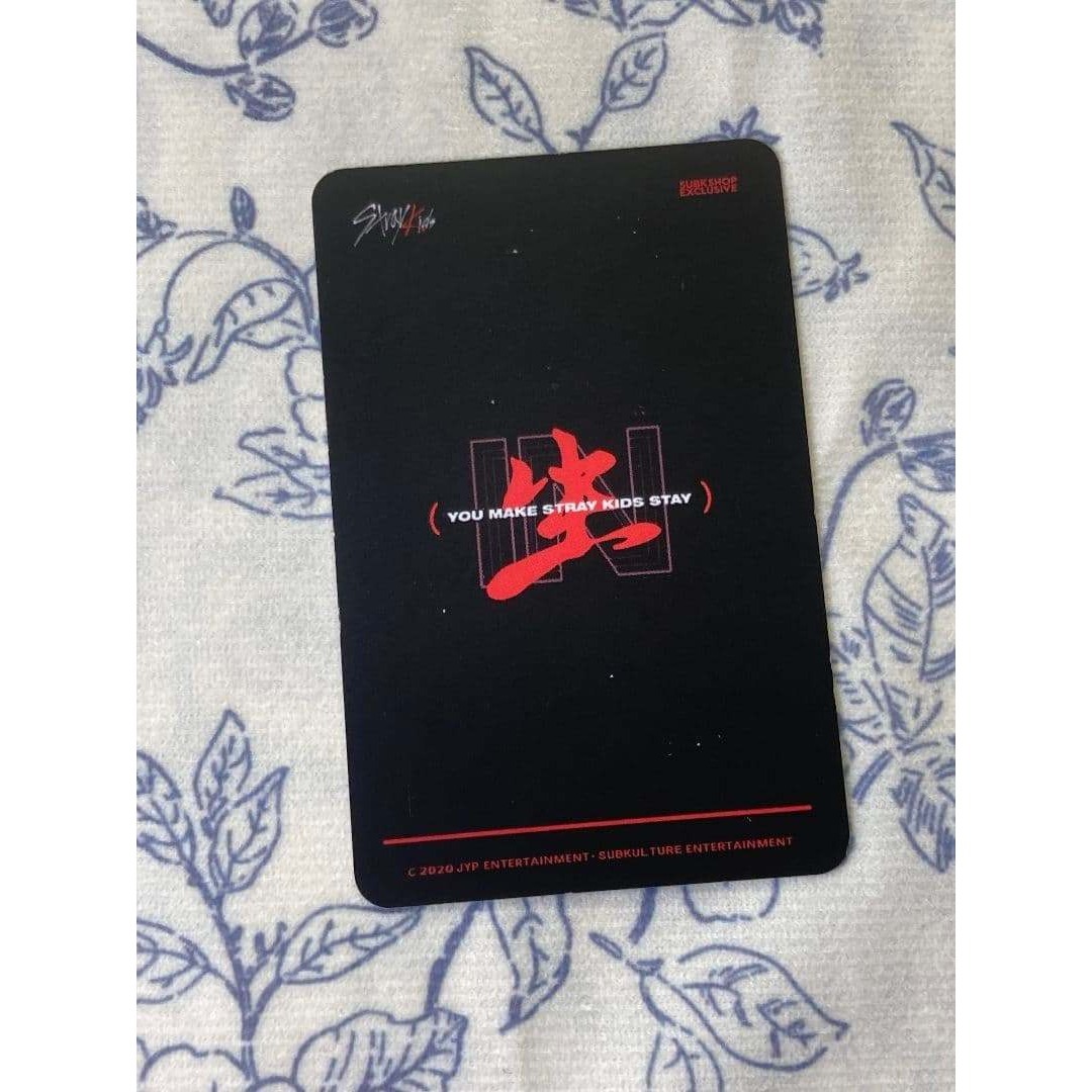 Stray Kids ヒョンジン IN生 subk shop スキズ トレカの通販 by
