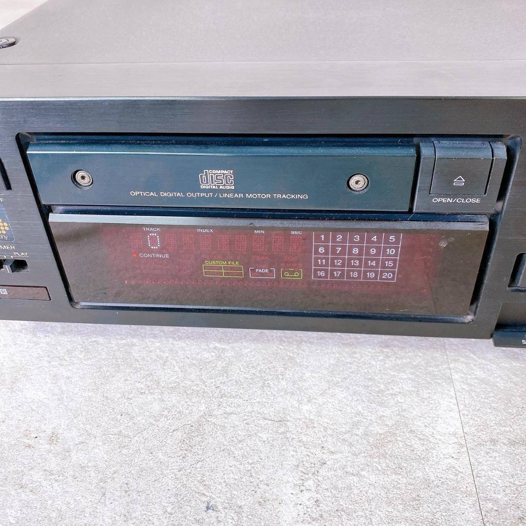 SONY - SONY CDP-X55ES CDプレーヤー コンパクトディスクプレーヤーの