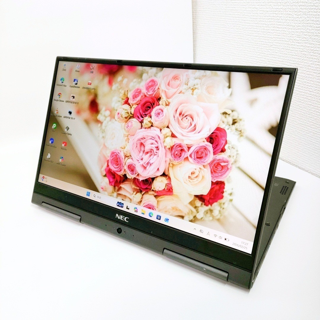 NEC - タッチパネル✨️第8世代i5/SSD/オフィス付きノートパソコン