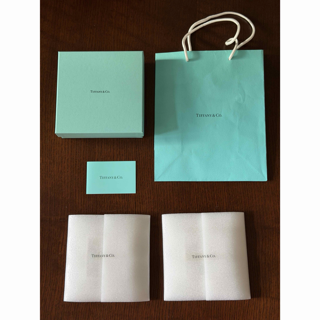 Tiffany & Co. - 【美品】Tiffany & Co. リボンデザイン皿 2枚セットの