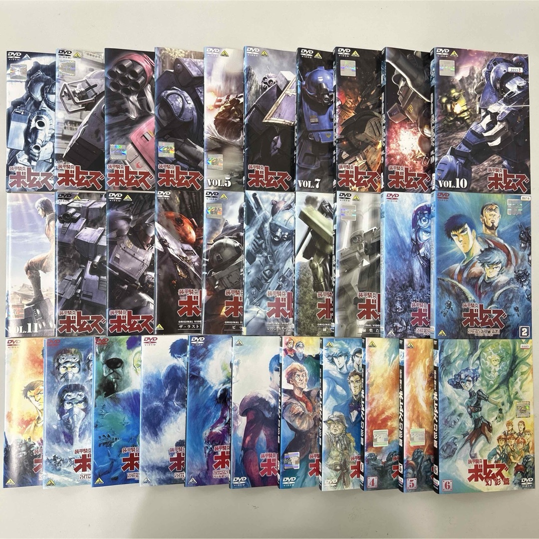 装甲騎兵ボトムズ DVD 全31巻 全巻セット レンタル落ちの通販 by 無