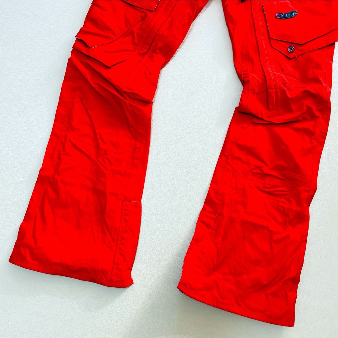 volcom - 6699 ボルコム パンツ ゴアテックス スノボ レッド メンズ