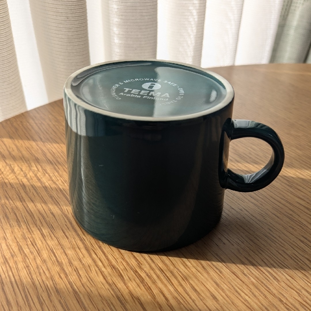 iittala - 廃番 希少 イッタラ ダークグリーン マグカップ ティーマ