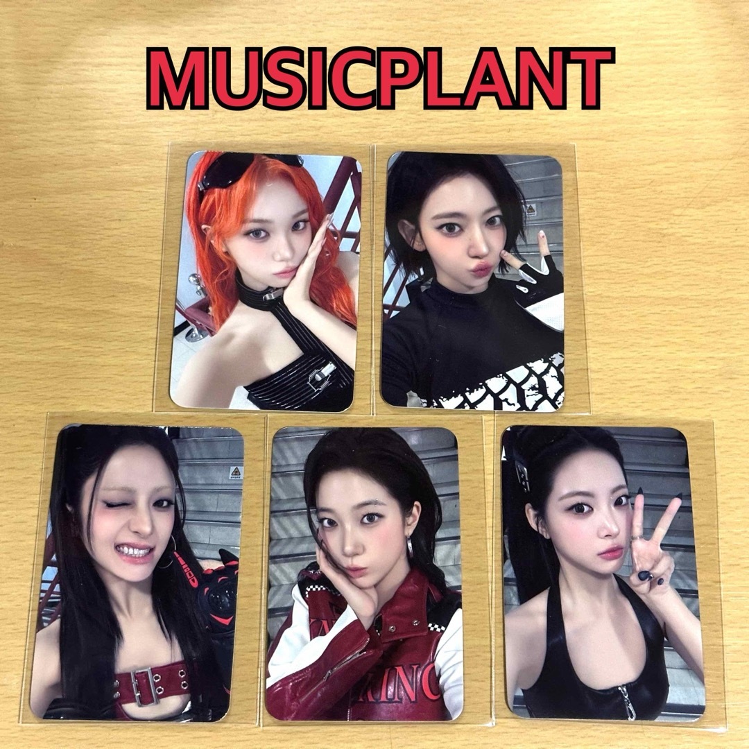 ルセラフィム SPAGHETTI musicart 五枚セット トレカ ショップ ル