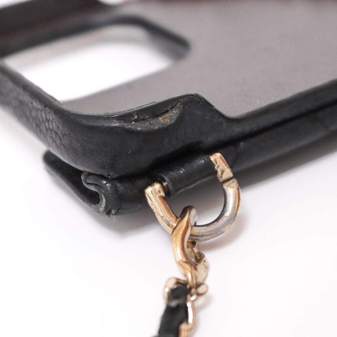 CHANEL - CHANEL シャネル スマホケース マトラッセ ブラック AP2689の