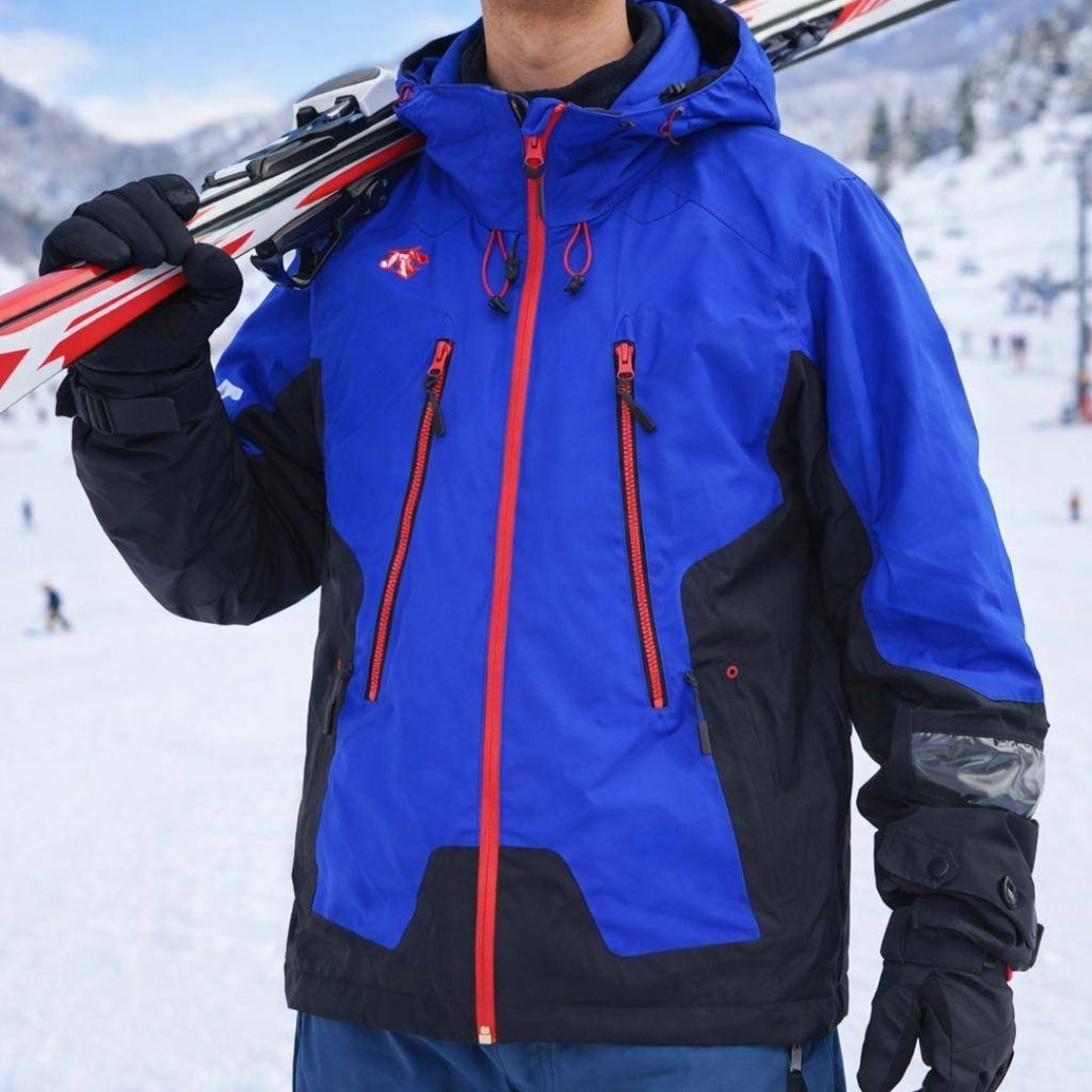 DESCENTE - 【美品】デサント HEAT NAVI 中綿スキーウェア ジャケット