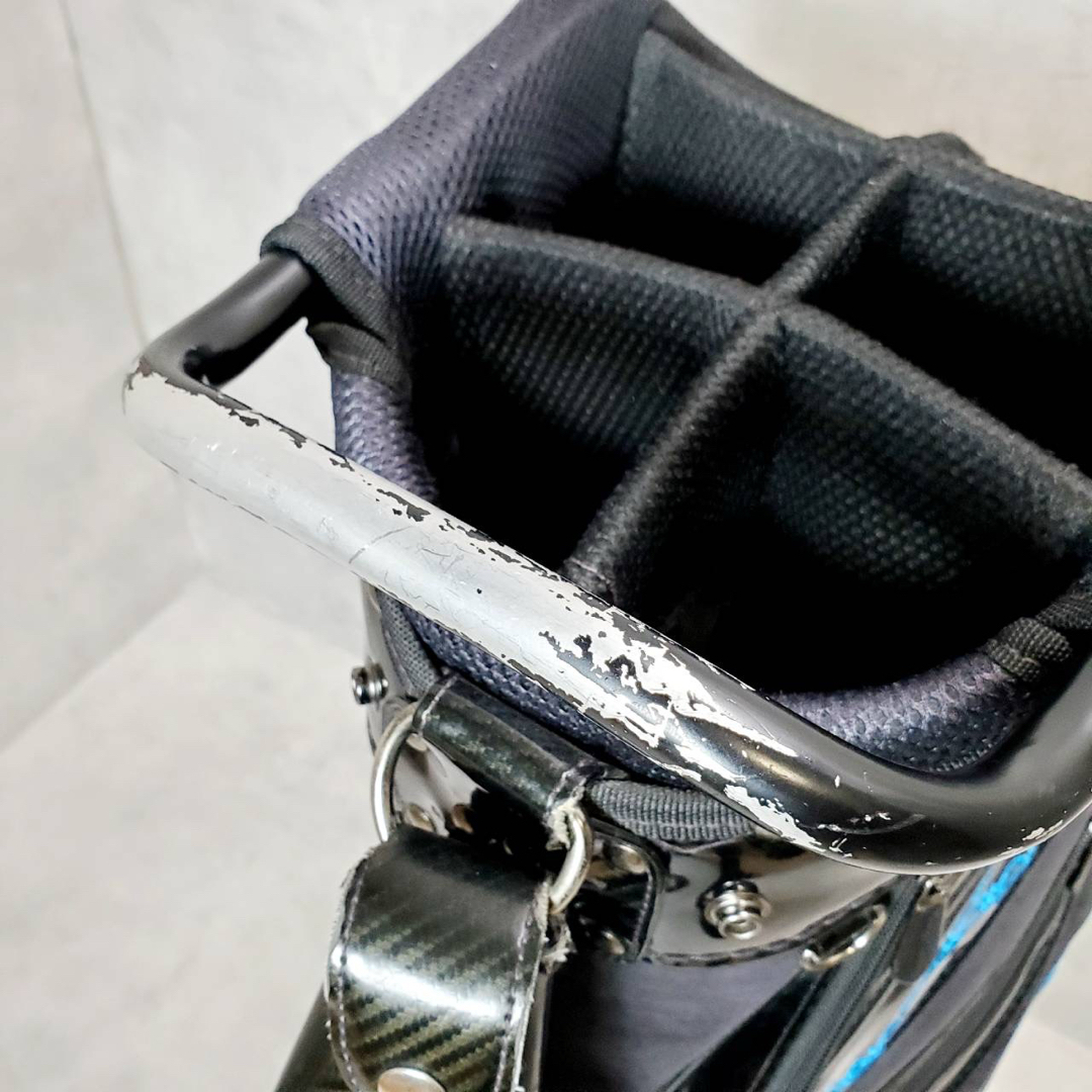 フード未使用】デザインチューニング スタンド式 キャディバッグ