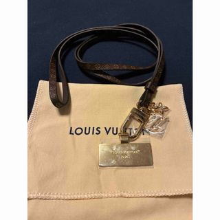 LOUIS VUITTON - ルイヴィトン 携帯ストラップ レザーの通販 by F