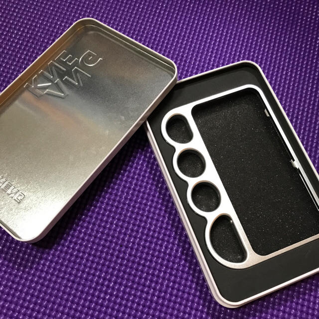 iPhone7/6/6sケース アルミバンパー メリケンサック型の通販 by Mc