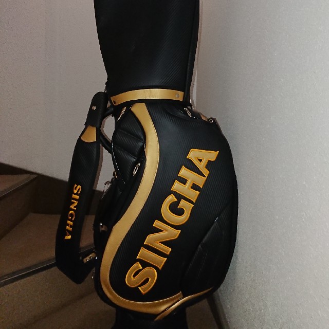 シンハービール社のゴルフバック(激レア未使用)の通販 by マーくん's