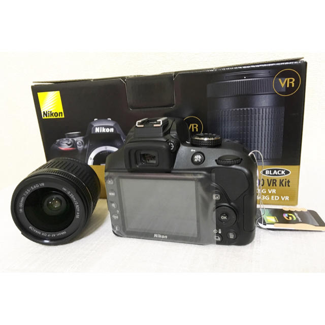 Nikon - 運動会前に❤️新品ニコン D3400 レンズキット 18-55mm スマホ