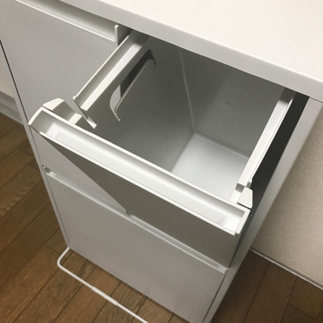MUJI (無印良品) - 無印良品 重ねて増やせるダストボックス ゴミ箱の