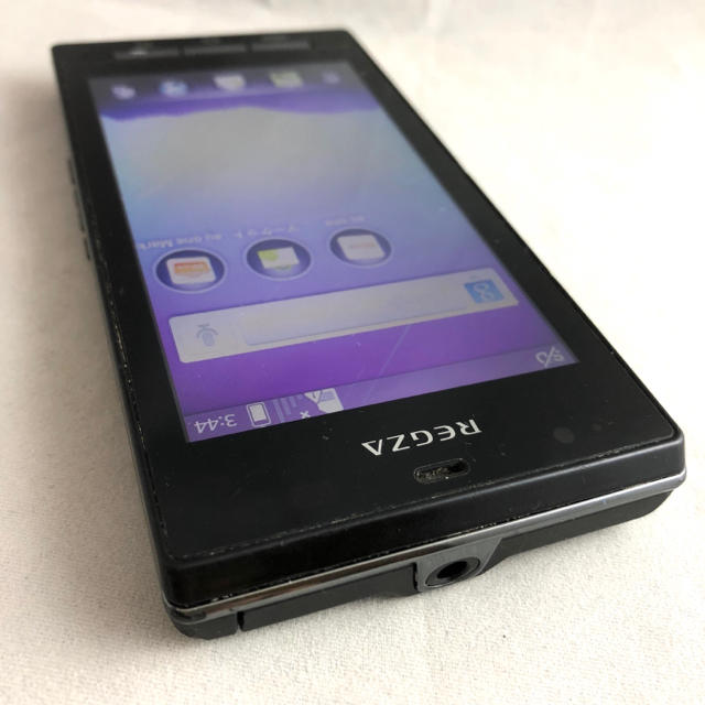 東芝 - 送料無料☆IS04/TSI04 ブラック au 中古 スマホの通販 by