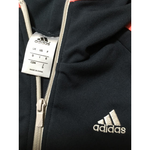 adidas - アディダスレディースジャージ上下セットアップs グレー