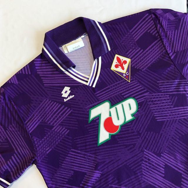 lotto - ロット ACFフィオレンティーナ ユニフォーム 92/93 紫 L