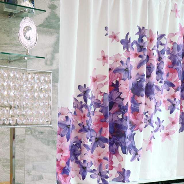 Rady - rady♡エレフラ♡カーテン♡ホワイト♡200サイズ♡ペア