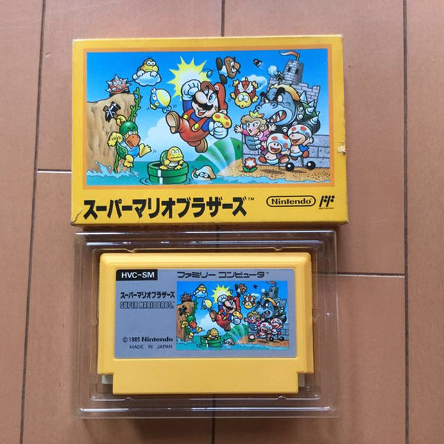 ファミリーコンピュータ - ファミコンカセット スーパーマリオ