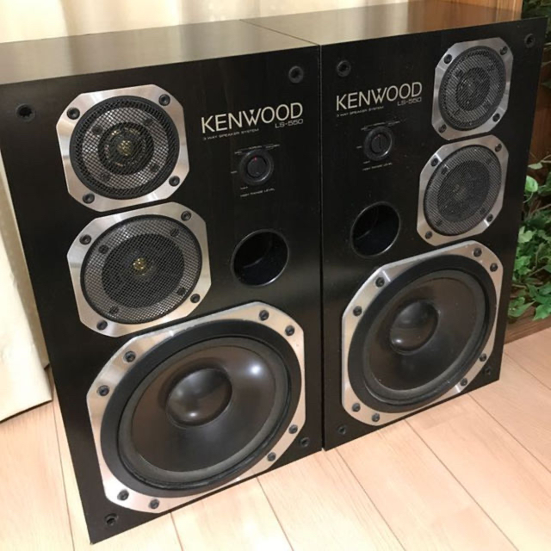 KENWOOD - KENWOOD 3way SPEAKER左右セット LS-550の通販 by
