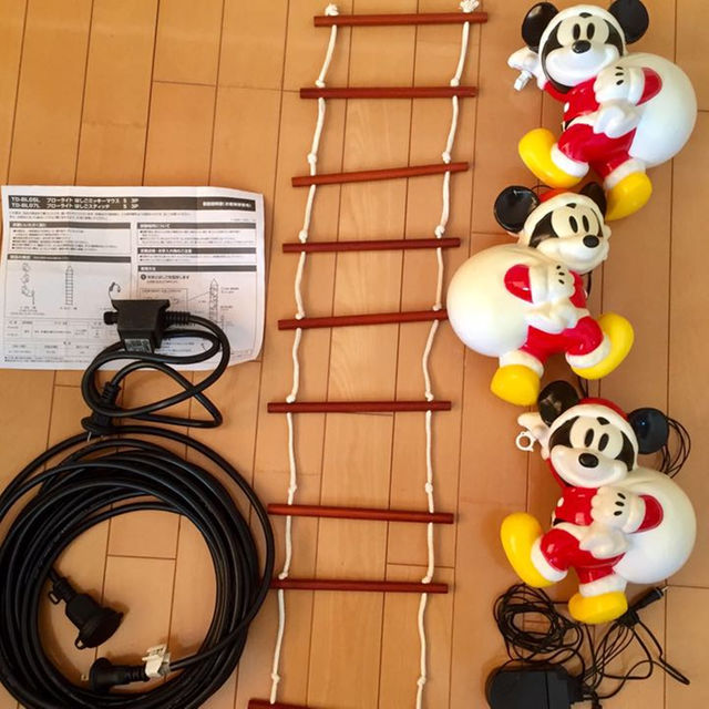 はしごミッキーマウス イルミネーションの通販 by のちビーバー's shop