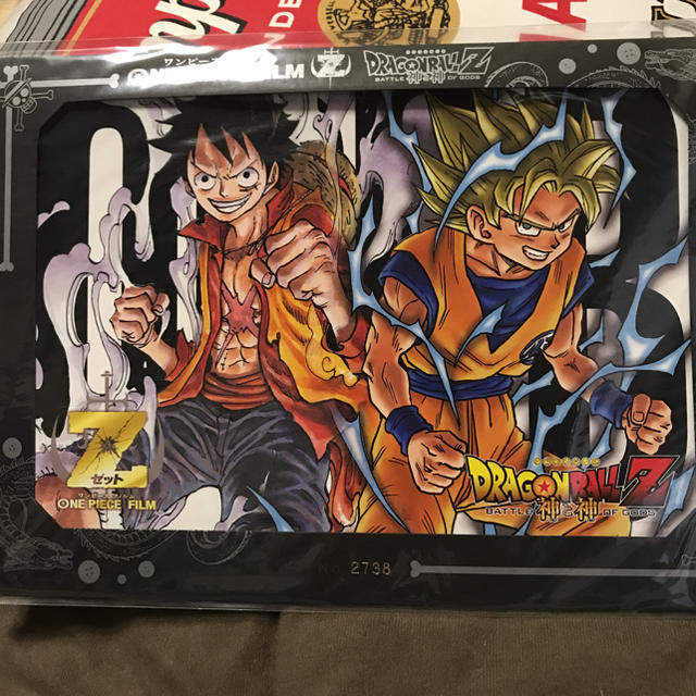 ワンピース×ドラゴンボール 映画前売り券 シリアルナンバー入りの通販