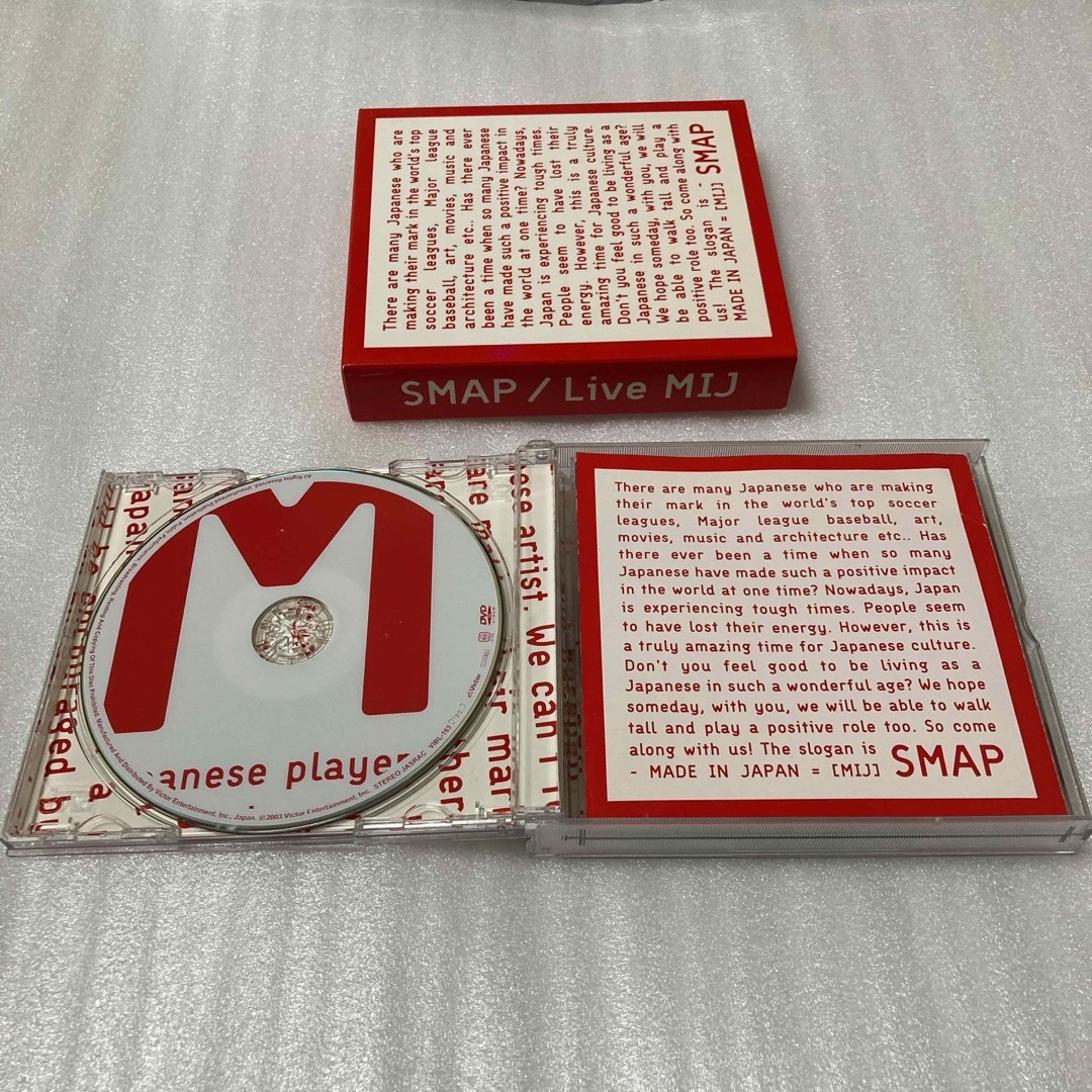 SMAP - SMAP LIVE MIJ [DVD]の通販 by 誠一屋's shop｜スマップならラクマ