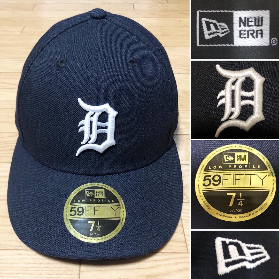 NEW ERA - 極美品❗️ニューエラ デトロイトタイガース 57.7 キャップ