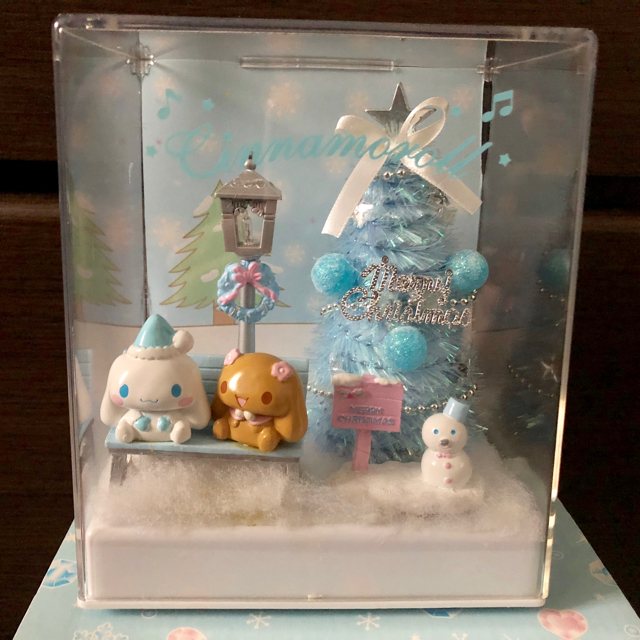 新作登場，定番 ☆【サンリオ シナモロール CNジオラマ ミニツリー