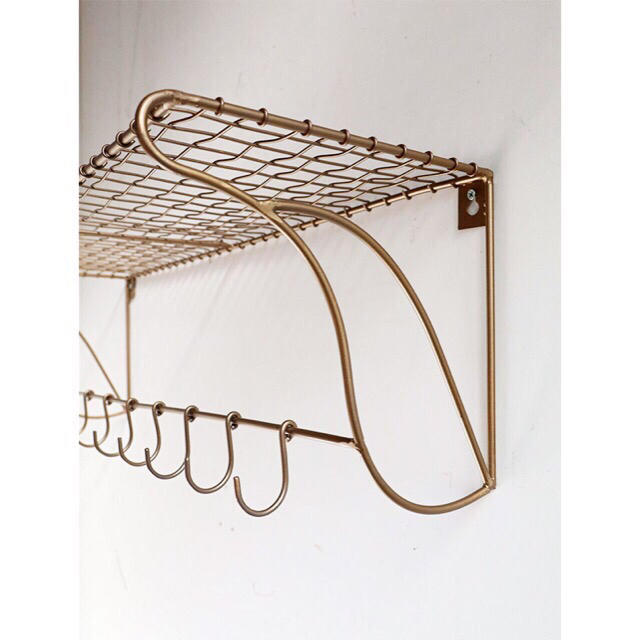 オルネドフォイユ ワイヤー ウォールシェルフの通販 by さくらティー's