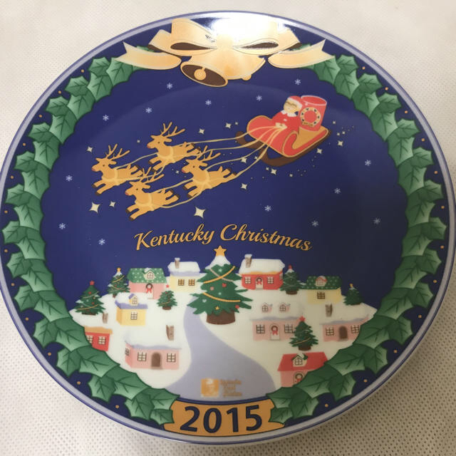 ケンタッキークリスマス絵皿2015、2017年2枚セットの通販 by