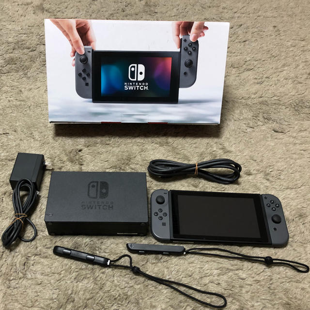 Nintendo Switch - 任天堂 SWITCH NINTENDO スイッチ 中古 黒 ブラック